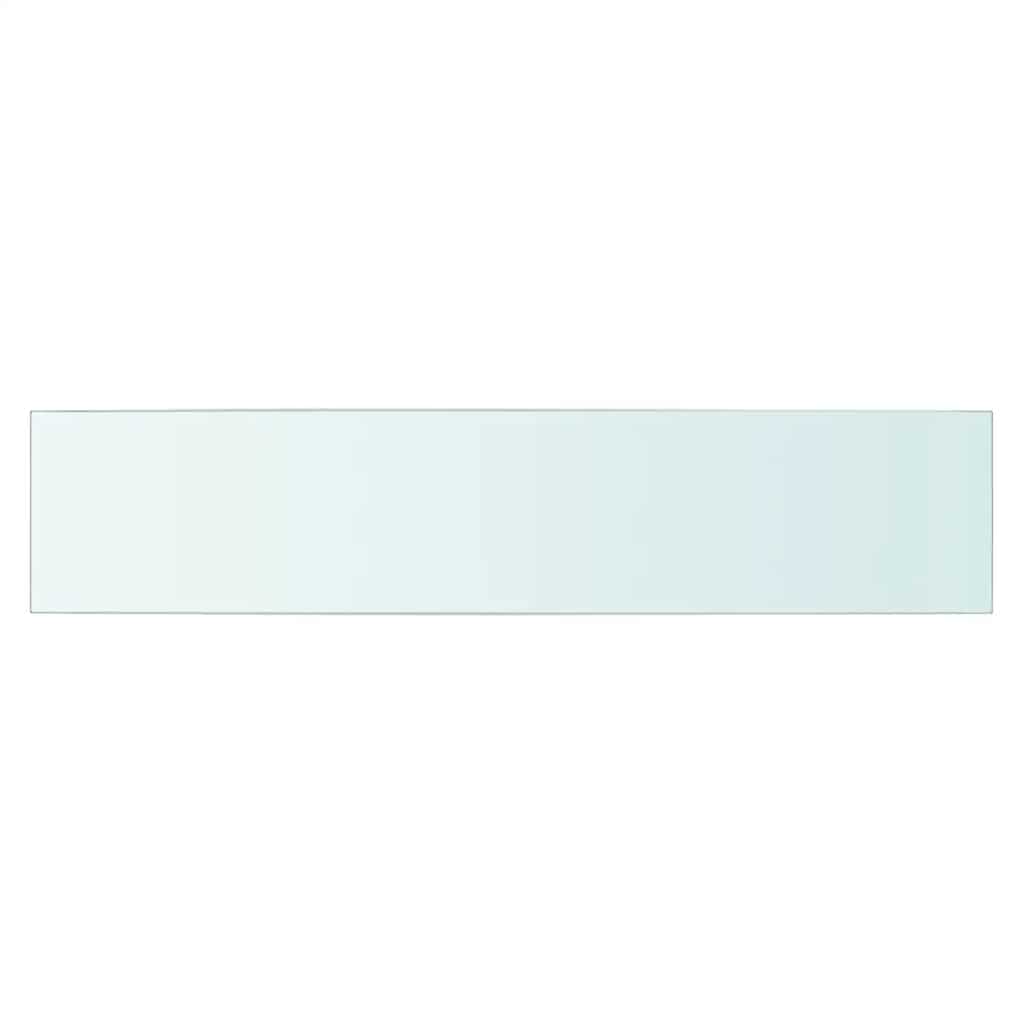 Mensole in Vetro Trasparente 2 pz 70x15 cm | homemem39