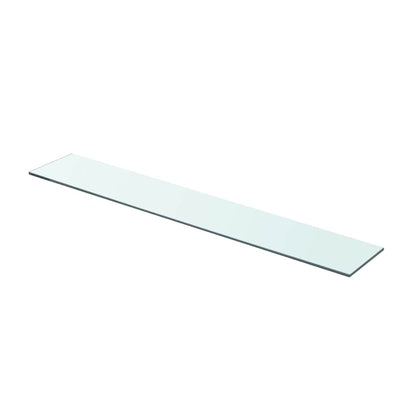 Mensole in Vetro Trasparente 2 pz 80x12 cm | homemem39