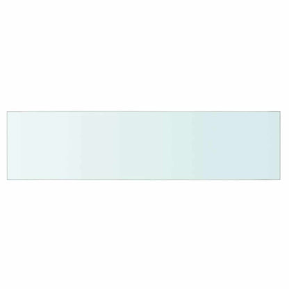 Mensole in Vetro Trasparente 2 pz 80x20 cm | homemem39