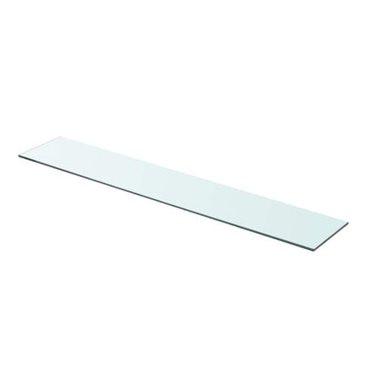 Mensole in Vetro Trasparente 2 pz 90x15 cm | homemem39