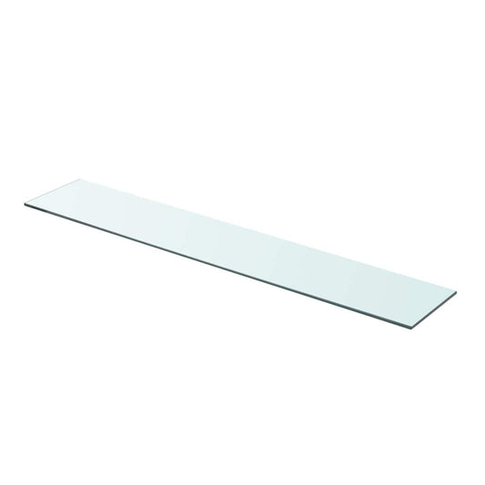 Mensole in Vetro Trasparente 2 pz 90x15 cm | homemem39