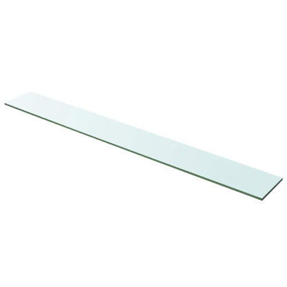 Mensole in Vetro Trasparente 2 pz 100x12 cm | homemem39