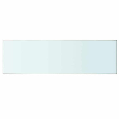 Mensole in Vetro Trasparente 2 pz 100x30 cm | homemem39