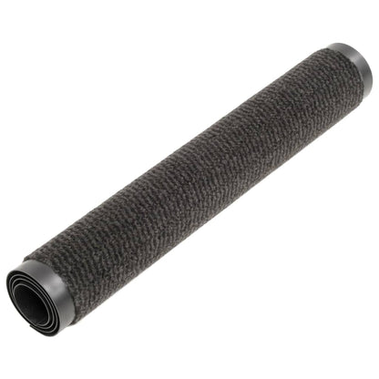 Tappeti Antipolvere 2 pz Rettangolari Trapuntati 80x120 cm Neri - homemem39