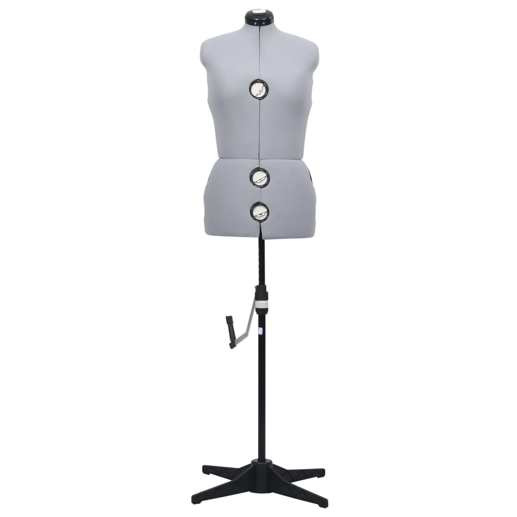 Manichino Femminile Regolabile Grigio Taglia M 40-46 | homemem39