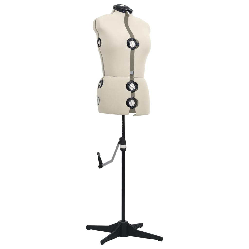 Manichino Femminile Regolabile Crema Taglia M 40-46 | homemem39
