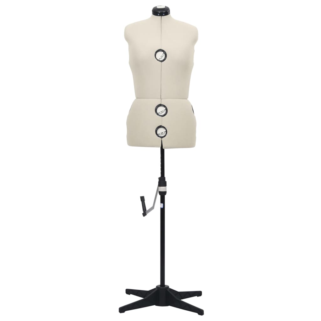 Manichino Femminile Regolabile Crema Taglia M 40-46 | homemem39