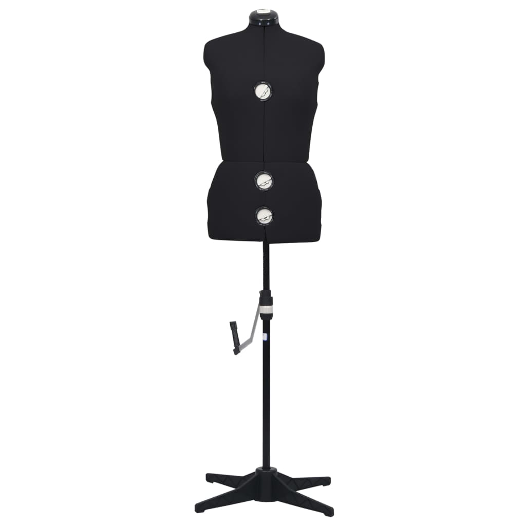 Manichino Femminile Regolabile Nero Taglia M 40-46 | homemem39
