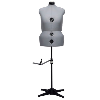 Manichino Femminile Regolabile Grigio Taglia L 44-50 | homemem39