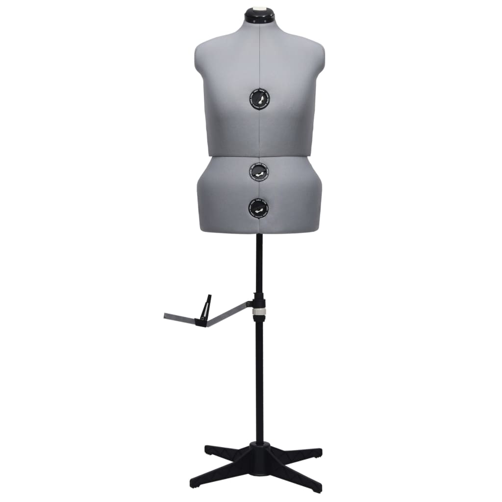 Manichino Femminile Regolabile Grigio Taglia L 44-50 - homemem39