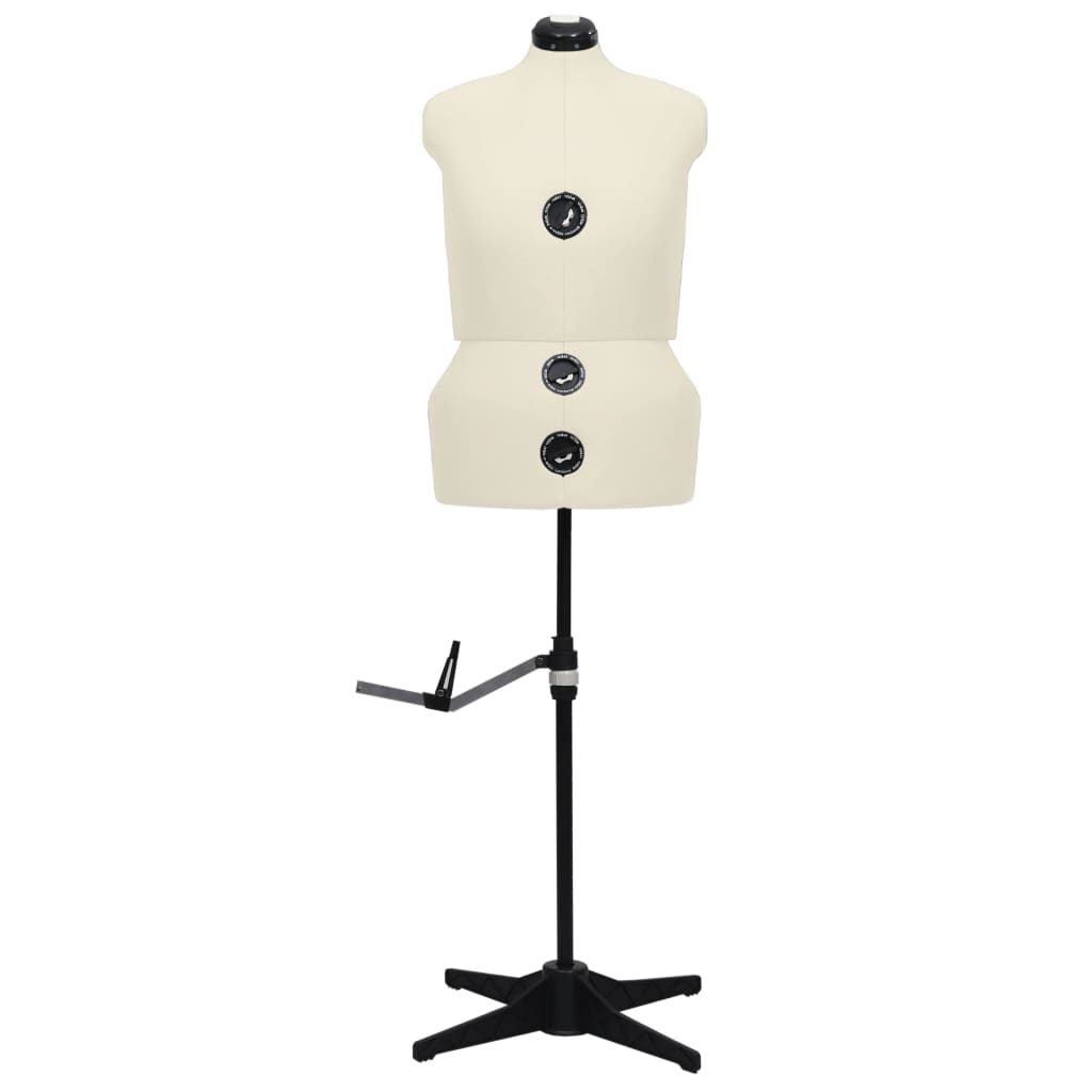 Manichino Femminile Regolabile Crema Taglia L 44-50 | homemem39