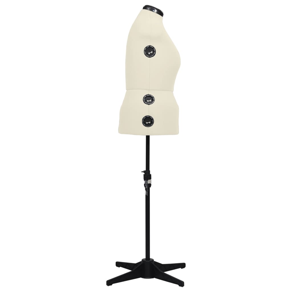 Manichino Femminile Regolabile Crema Taglia L 44-50 | homemem39