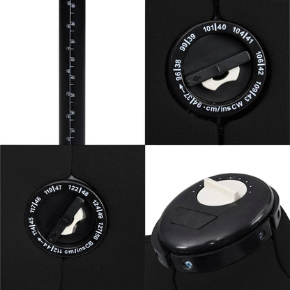 Manichino Femminile Regolabile Nero Taglia L 44-50 | homemem39