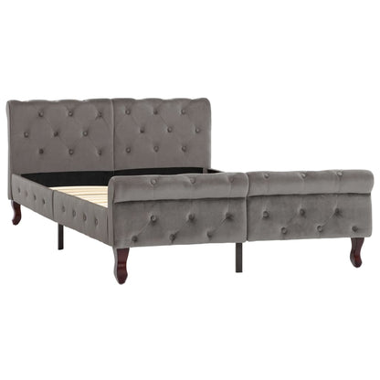 Giroletto Grigio in Velluto 120x200 cm | homemem39
