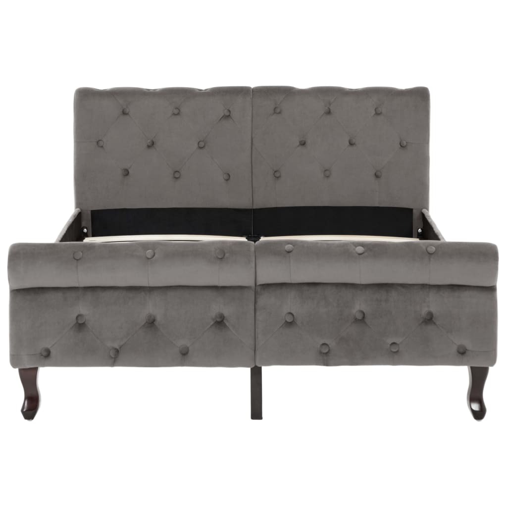 Giroletto Grigio in Velluto 120x200 cm | homemem39