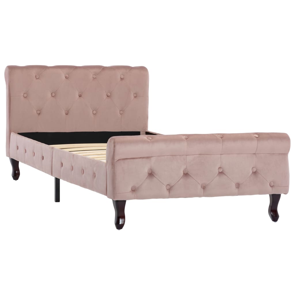 Giroletto Rosa in Velluto 90x200 cm | homemem39