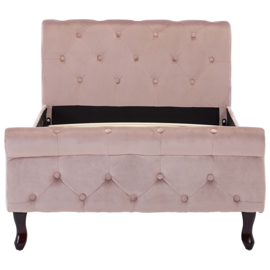 Giroletto Rosa in Velluto 90x200 cm | homemem39