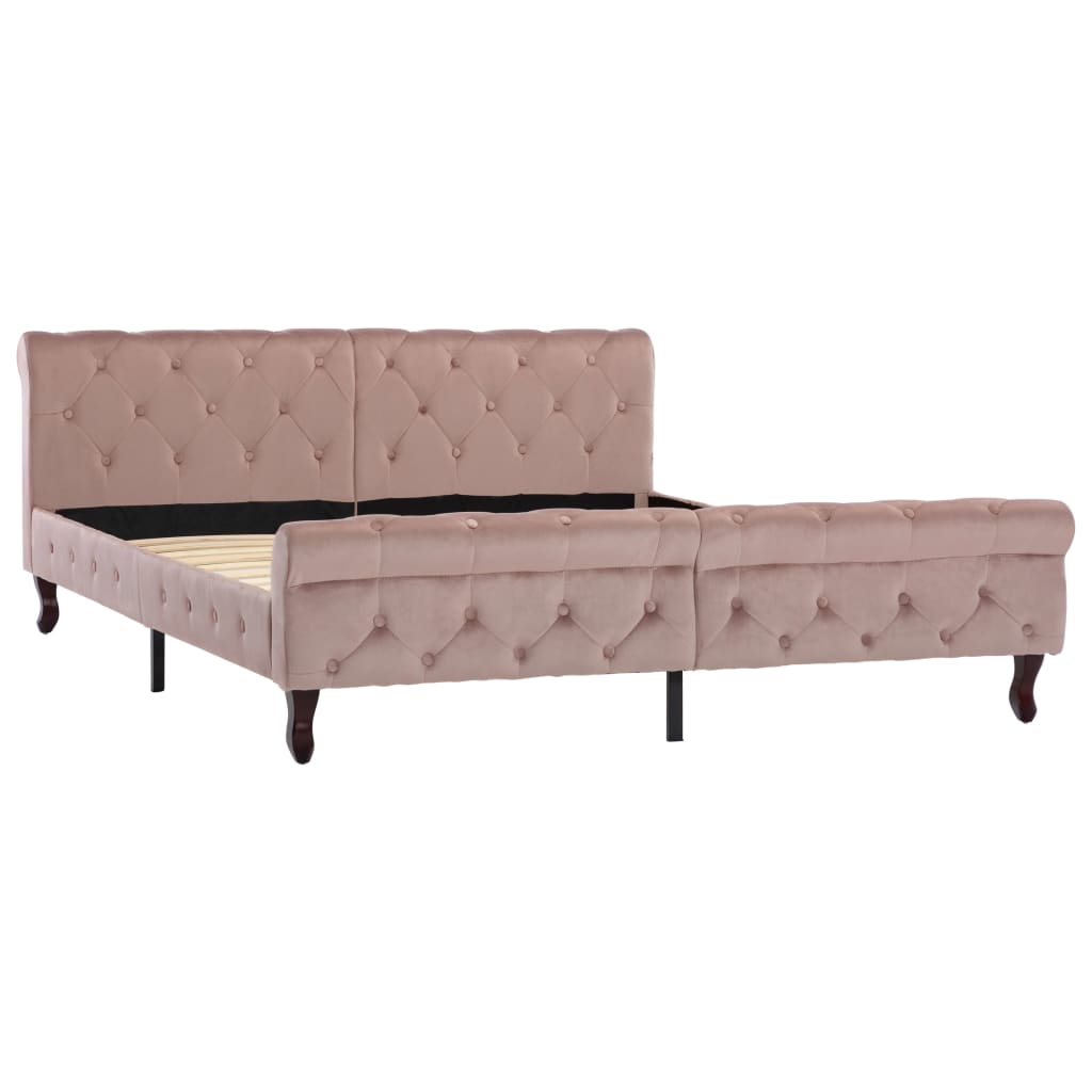 Giroletto Rosa in Velluto 160x200 cm | homemem39
