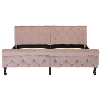 Giroletto Rosa in Velluto 160x200 cm | homemem39