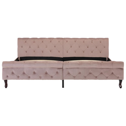 Giroletto Rosa in Velluto 200x200 cm | homemem39