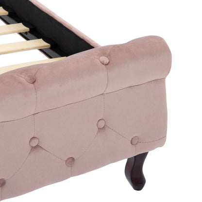 Giroletto Rosa in Velluto 200x200 cm | homemem39