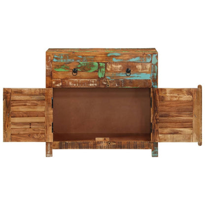 Credenza 70x30x68 cm in Legno Massello di Recupero