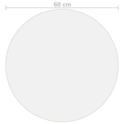 Protezione Tavolo Opaca Ø 60 cm 1,6 mm in PVC