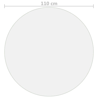 Protezione Tavolo Opaca Ø 110 cm 2 mm PVC - homemem39