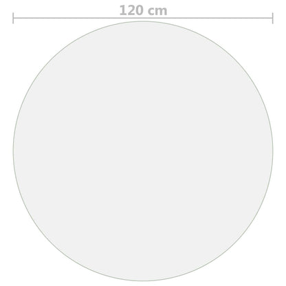 Protezione Tavolo Opaca Ø 120 cm 2 mm in PVC - homemem39