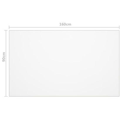 Protezione Tavolo Opaca 160x90 cm 2 mm PVC - homemem39