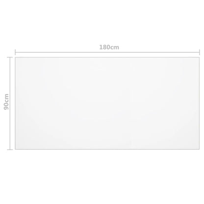 Protezione Tavolo Opaca 180x90 cm 2 mm PVC - homemem39