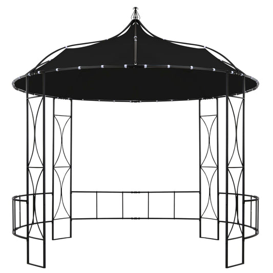 Gazebo 300x290 cm Antracite Rotondo | homemem39