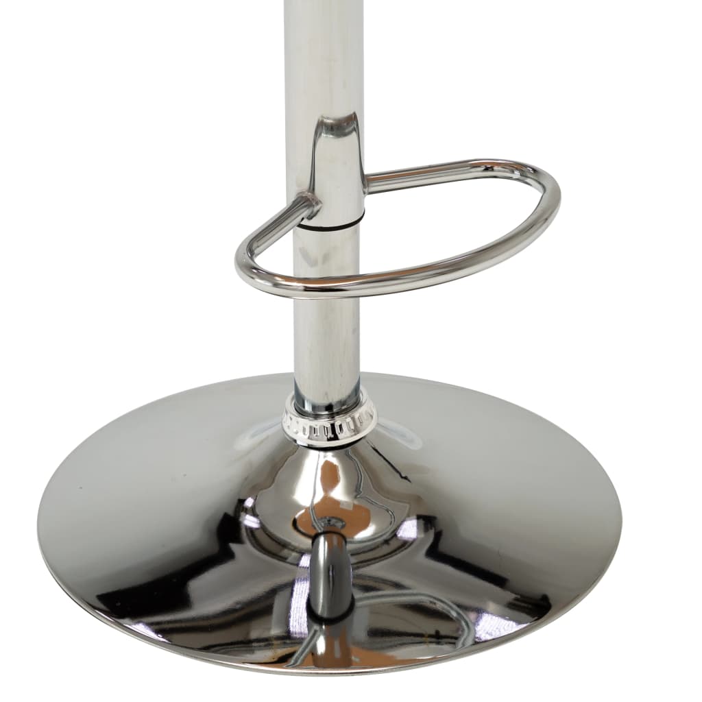 Sedie da Bar 2 pz Nere in Legno Piegato e Similpelle - homemem39