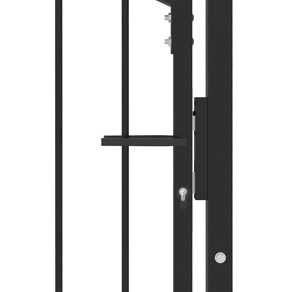 Cancello della recinzione con punte EMMEN 100 x 125 cm | homemem39