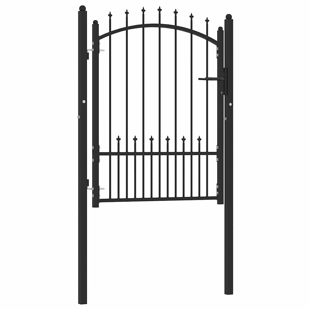 Cancello della recinzione con punte EMMEN 100 x 125 cm | homemem39