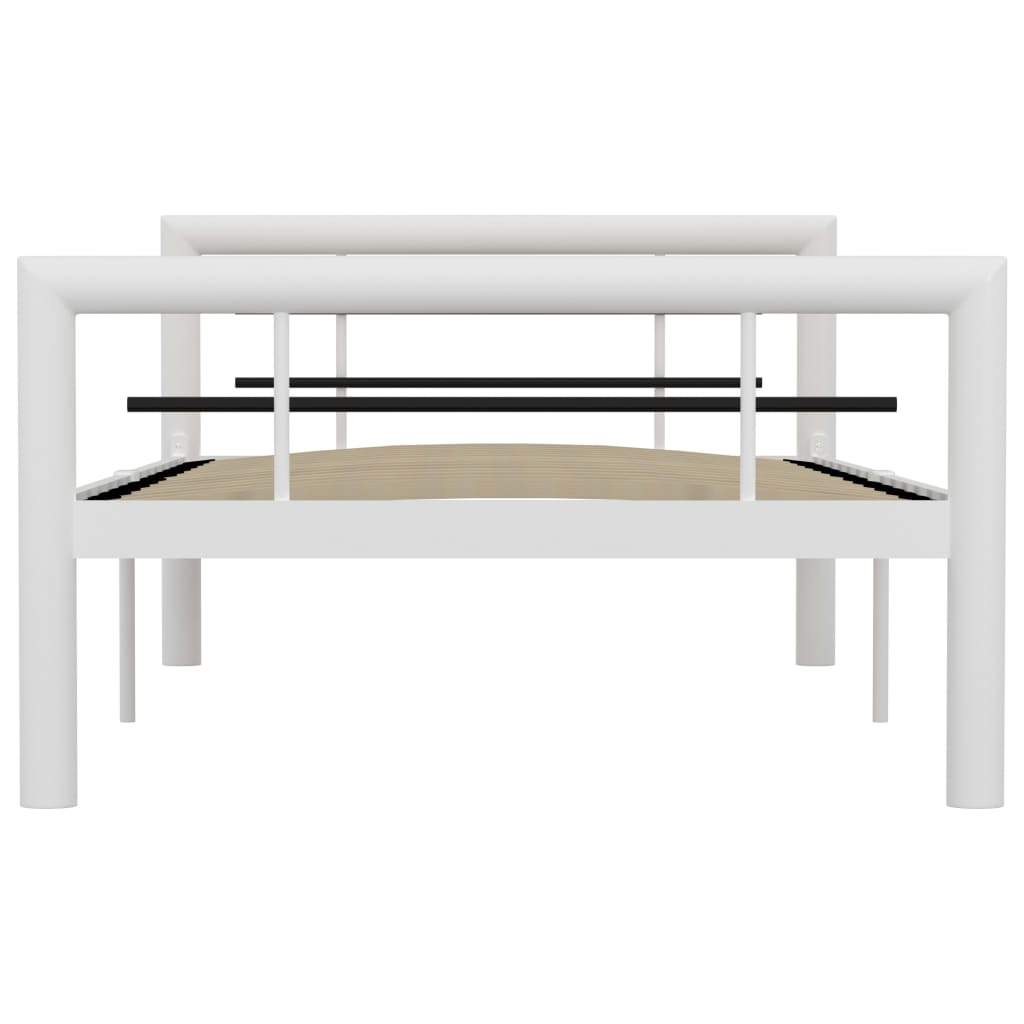 Giroletto Bianco e Nero in Metallo 100x200 cm | homemem39