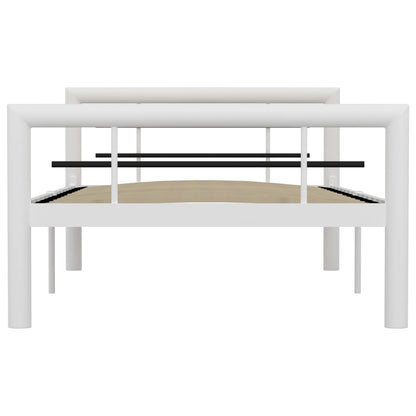 Giroletto Bianco e Nero in Metallo 100x200 cm | homemem39