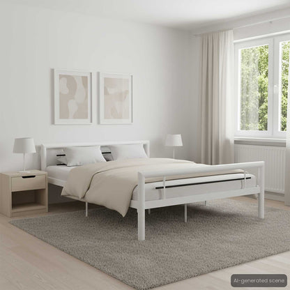 Giroletto Bianco e Nero in Metallo 120x200 cm