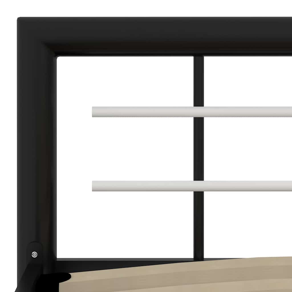 Giroletto Bianco e Nero in Metallo 120x200 cm