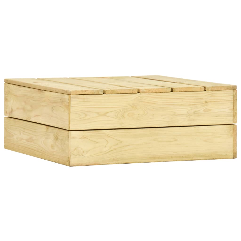 Set Divani da Giardino 3 pz in Legno di Pino Impregnato | homemem39