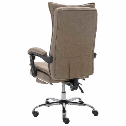 Sedia da Ufficio Grigio Talpa in Tessuto