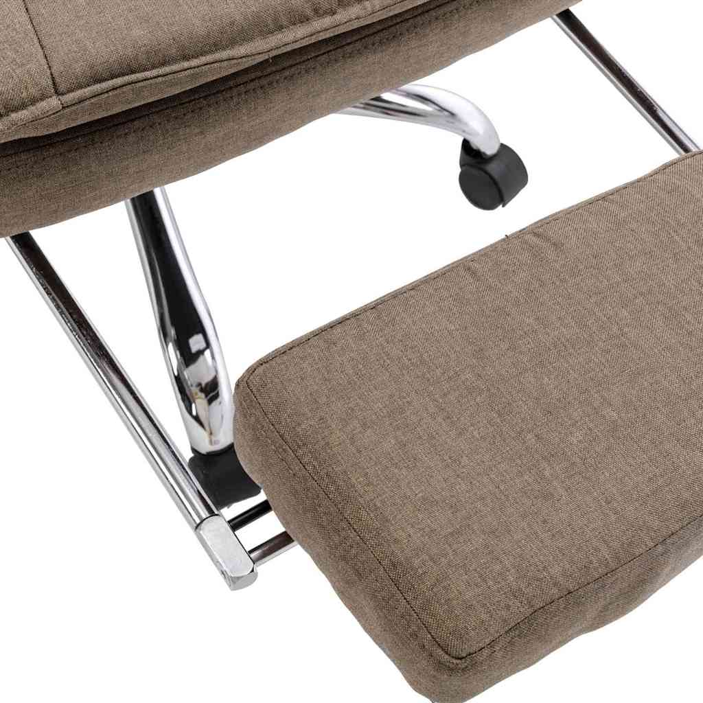 Sedia da Ufficio Grigio Talpa in Tessuto