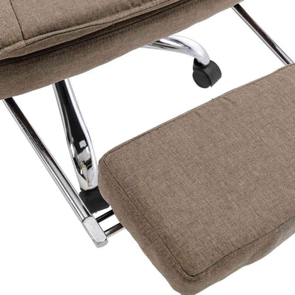 Sedia da Ufficio Grigio Talpa in Tessuto