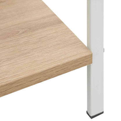 Scaffale Libri 5 Ripiani Rovere 60x27,6x158,5 Legno Multistrato | homemem39
