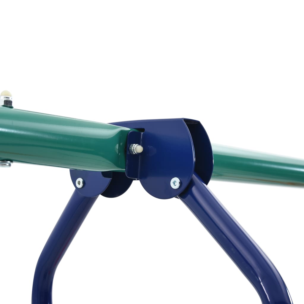 Set Altalene con Anelli per Ginnastica e 4 Sedili in Acciaio - homemem39