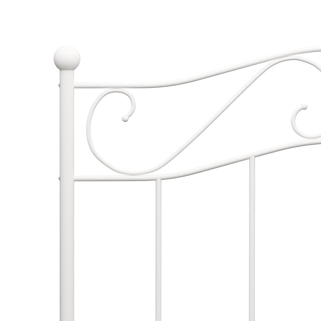 Giroletto Bianco in Metallo 100x200 cm | homemem39