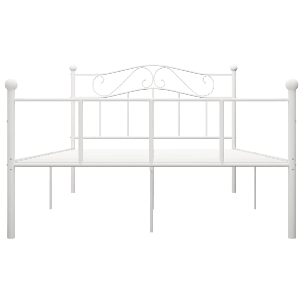 Giroletto Bianco in Metallo 120x200 cm | homemem39