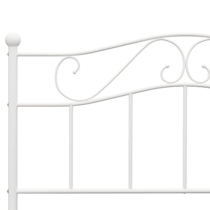 Giroletto Bianco in Metallo 120x200 cm | homemem39