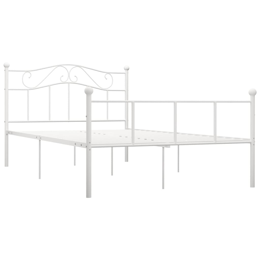 Giroletto Bianco in Metallo 140x200 cm | homemem39