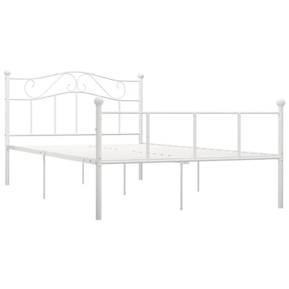 Giroletto Bianco in Metallo 140x200 cm | homemem39